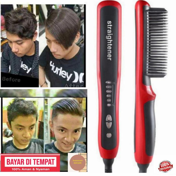 Gambar alat instant pelurus rambut dari Saga'leather undefined Tokopedia