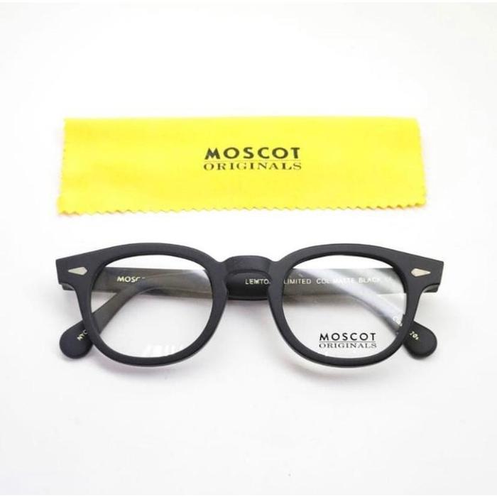 Gambar Kacamata Moscot Lemtosh Original Paket Frame Plus Lensa Minus USA - Hitam Dove, Frame Saja dari ITSKCMT undefined Tokopedia