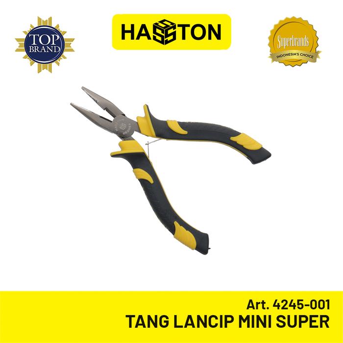 Gambar Hasston Tang Lancip Mini Super 4 1/2” / Tang Mini (4245-001) dari Hasston Tools undefined Tokopedia