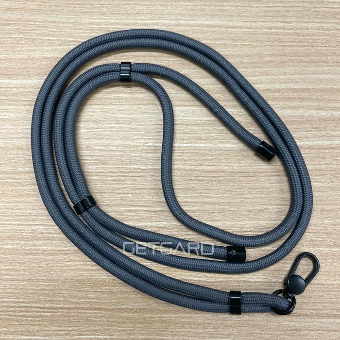 Gambar Tali Gantungan HP Getgard Shoulder Strap Crossbody Neck Lanyard - Dark grey dari GET-WID undefined Tokopedia