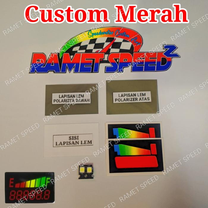 Gambar Polarizer speedometer Honda Supra X 125 dan Honda Kharisma polaris speedometer supra polaris speedometer - Custom Merah, Kharisma dari Ramet Speed Citeureup undefined Tokopedia
