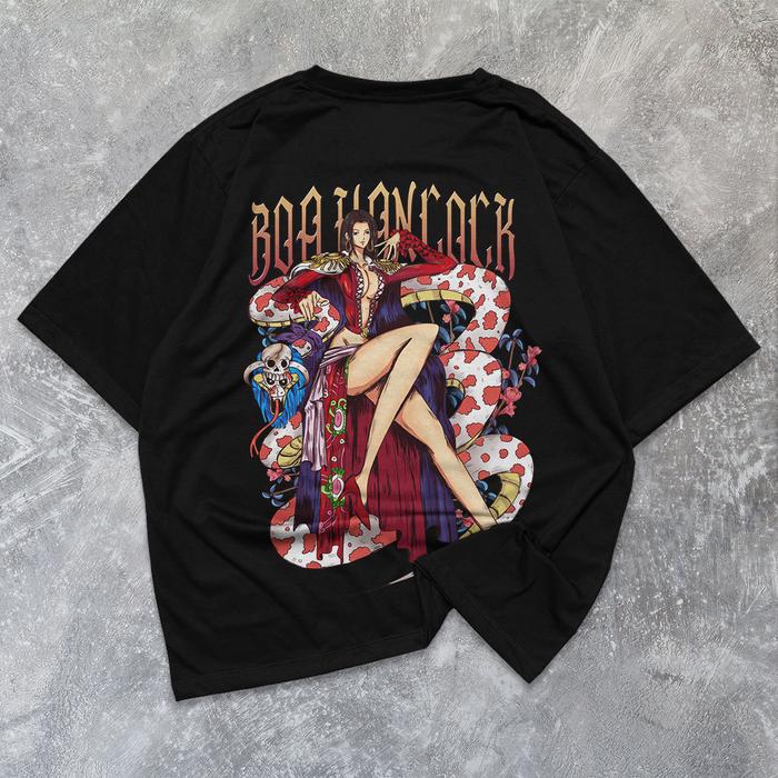 Gambar RisRus Apparel Kaos Oversize BOA T-Shirt Cowok Premium Kaos Pria - Hitam, S dari RisRus Official undefined Tokopedia