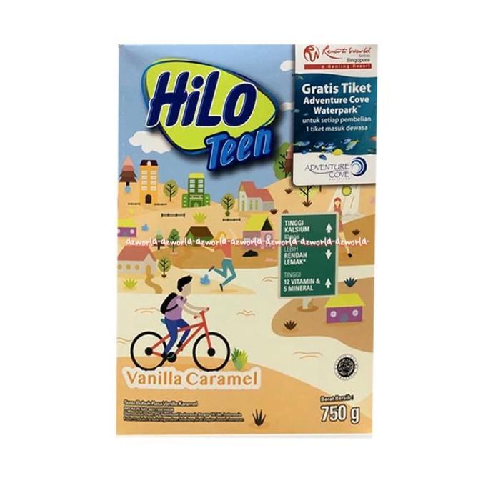 Gambar [SILAHKAN DIORDER] HILO Teen Vanilla Caramel Susu Hilo Remaja Vanila dari Apotek Sehat Bugar undefined Tokopedia