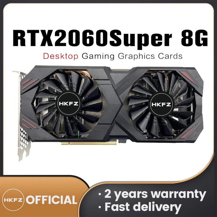 Jual Kartu Grafis NVIDIA HKFZ RTX 2060 Super 8GB GDDR6 Lebih Baik
