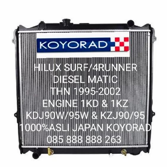 Jual Radiator Toyota Hilux Diesel Matic 1KZ 1KD - Jakarta Utara ...