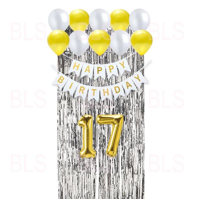 Gambar Paket Set Dekorasi Backdrop Ulang Tahun Simple Part 2 - PD#14, 2 Angka dari BBOLA undefined Tokopedia