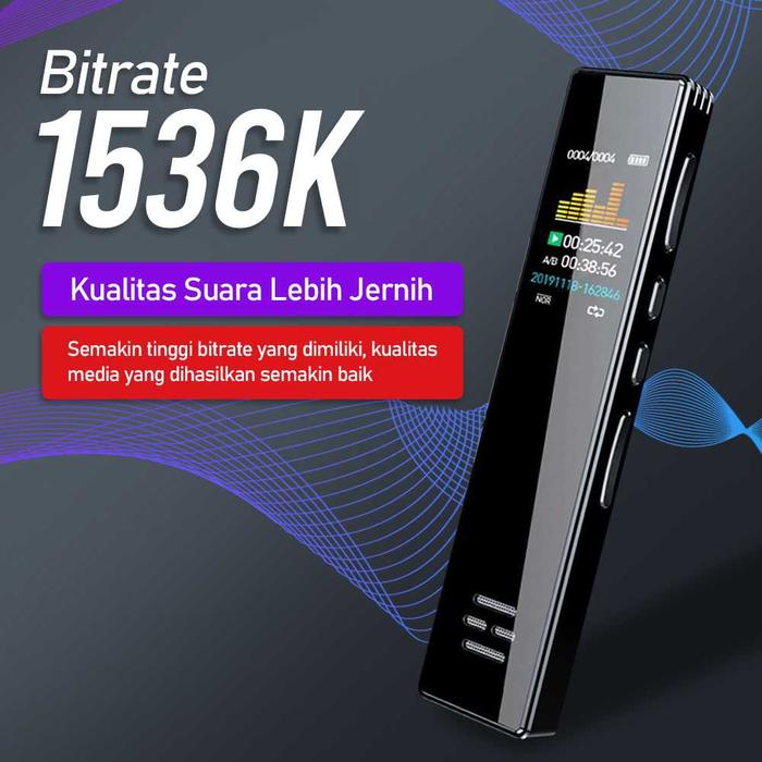 Jual ALAT REKAM SUARA AUDIO PORTABLE DIGITAL MINI VOICE RECORDER ORI ...