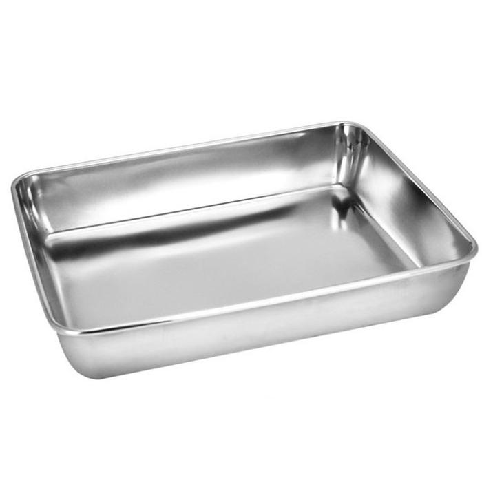 Gambar Food Pan Stainless Steel - Tinggi 7 cm, 32 cm x 22 cm dari TokoLilySemarang undefined Tokopedia