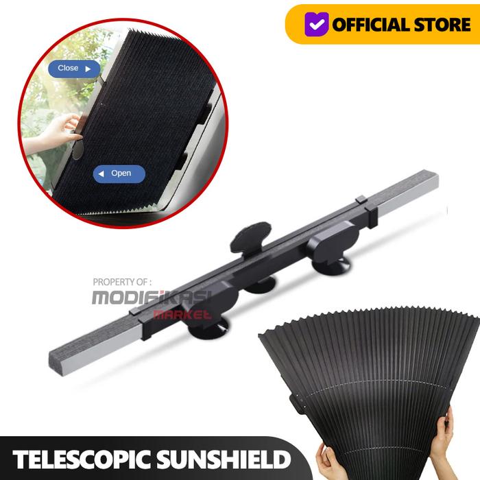 Gambar TELESCOPIC SUN SHIELD TABIR SURYA TELESKOPIK GORDEN CURTAIN MOBIL 65CM dari MODIMART undefined Tokopedia