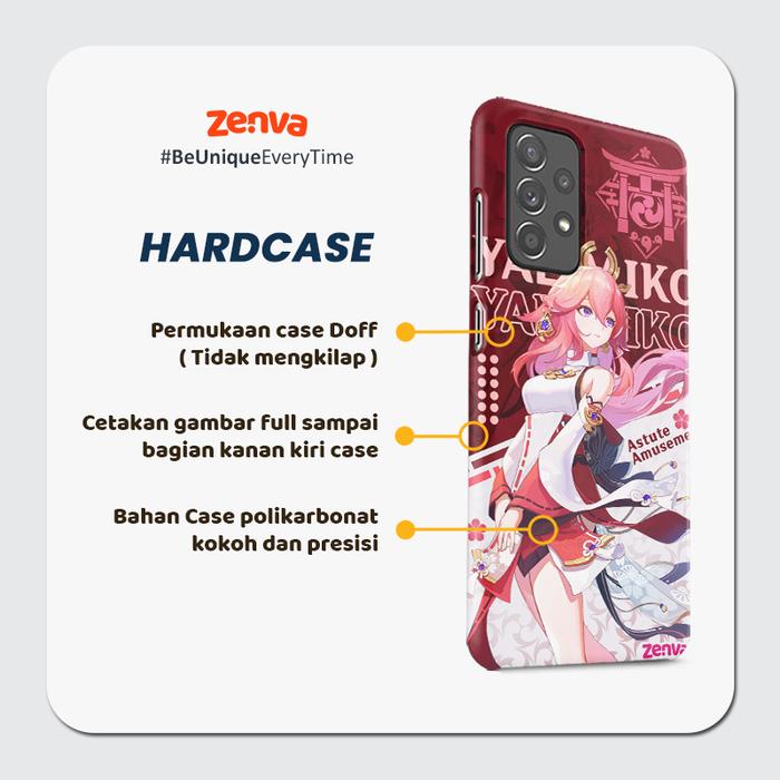 Gambar Custom Phone Case Casing HP Yae Miko Genshin Impact - Yae Miko 1 Case - Hardcase dari ZENVACASE undefined Tokopedia