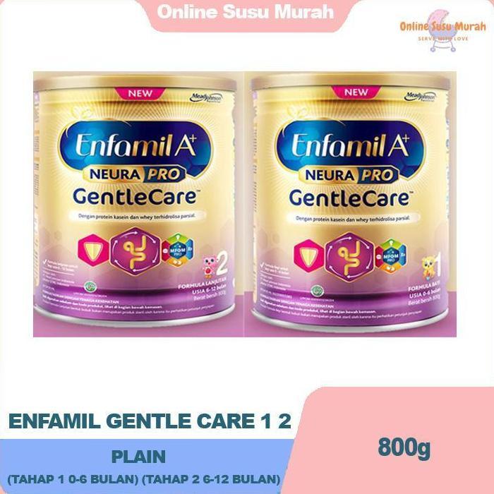 Gambar ENFAMIL GENTLE CARE 800 GR 1 DAN 2 TAHAP 1 USIA 0-6 BULAN TAHAP 2 USIA dari Media01 undefined Tokopedia
