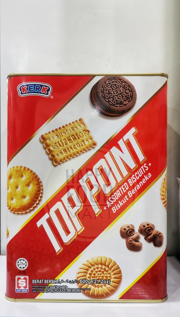 Gambar HUP SENG BISKUIT KALENG/MARINDO BISCUITS/HAMPERS LEBARAN/PARCEL NATAL - HS TOP POINT dari happy food mart undefined Tokopedia