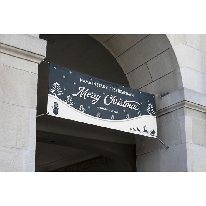 Gambar Cetak Spanduk/Banner Natal dan Tahun baru - NTL 4, 2x0,67 m dari Nex Printshop undefined Tokopedia