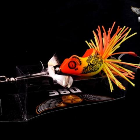 Gambar Mini Slater Double Propeller 3cm OSE Indiana Frog Umpan Casting Gabus - Orange dari OSE NUSANTARA undefined Tokopedia