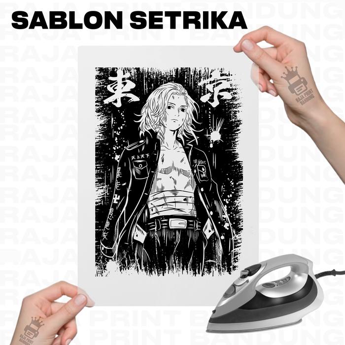 Jual Sablon Sticker Setrika DTF A4 Ready To Press Best Of Anime Manga ...