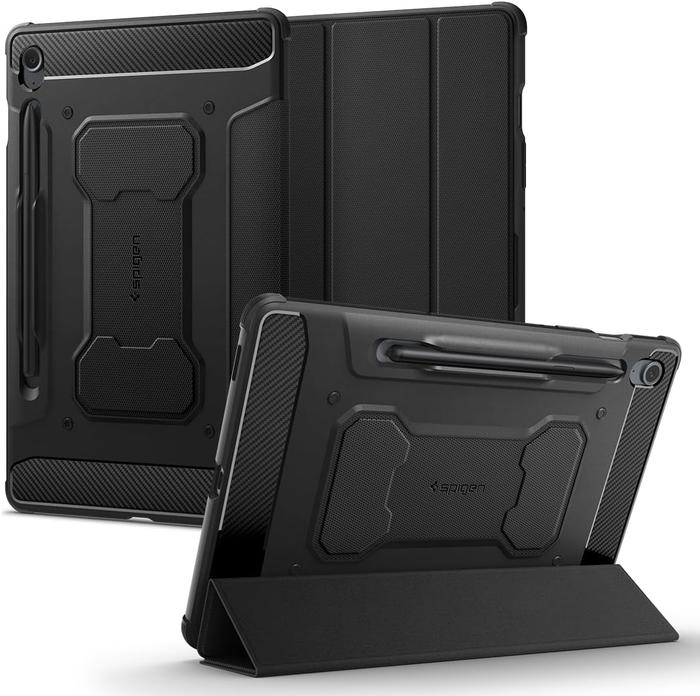 Gambar Case Samsung Galaxy Tab S9 FE Plus Spigen Rugged Armor Pro Flip Cover - Tab S9 FE dari Garuda Gadget undefined Tokopedia