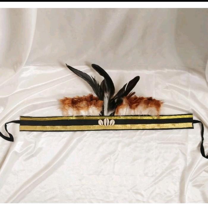 Gambar Hiasan Kepala Suku Dayak accesoris karnaval | suku papua| upacara adat - hiasan kepala  dari teman lily undefined Tokopedia