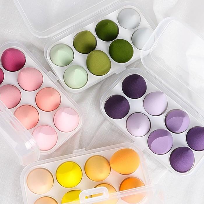 Gambar Beauty Sponge Blender / Make Up Tools / Spons Beauty Blender - ISI 8PCS RANDOM dari BeaNaBell Aksesoris undefined Tokopedia