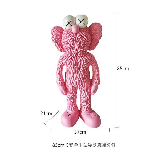 Gambar Patung Hype Kaws BFF Open Edition Vynil Figurine 85cm Premium Quality - Pink dari Est Beyond undefined Tokopedia