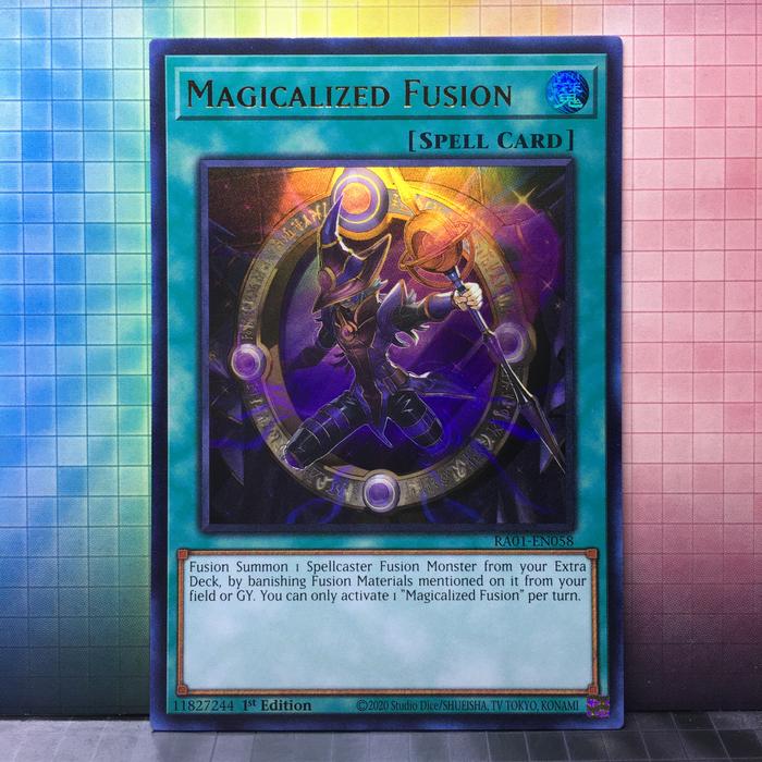 FUSION MAGIQUE (RA01-EN058, Quart De Siècle Rare) YUGIOH NEUF EUR 11,10