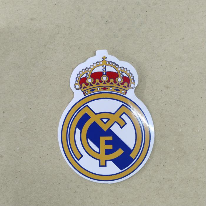 Gambar sticker real madrid vinyl - logo dari minorgraphic undefined Tokopedia