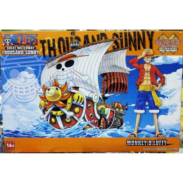 Gambar Bandai Kapal Model Kit Thousand Sunny FIgure One Piece Figure Pokemon - SUNNY 15CM dari One Piece Shops undefined Tokopedia