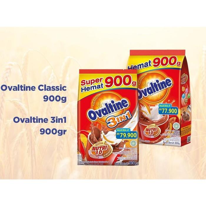 Gambar (BPOM) EXP SEPTEMBER 2024 Ovaltine Classic 900gram/Ovaltine 900gr dari kucingjelek undefined Tokopedia