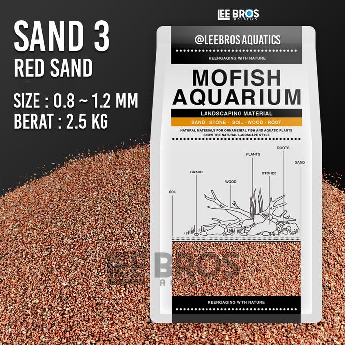 Gambar Pasir Aquascape Batu Aquascape / Pasir Halus Aquarium - Sand 3 dari Leebros Aquatics undefined Tokopedia