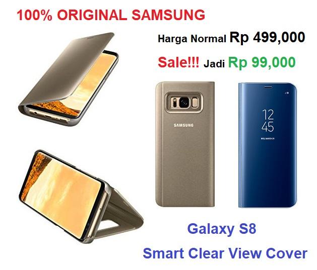 Official Samsung Galaxy S8 Covers Pink S8 Clear View Case Official