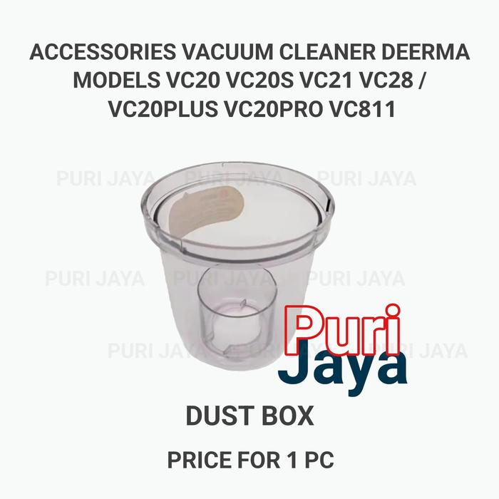 Gambar Deerma VC20 Plus VC21 VC20S Head Brush Nozzle Dust Box Adapter Charger - Dust Box dari Puri Denshi undefined Tokopedia