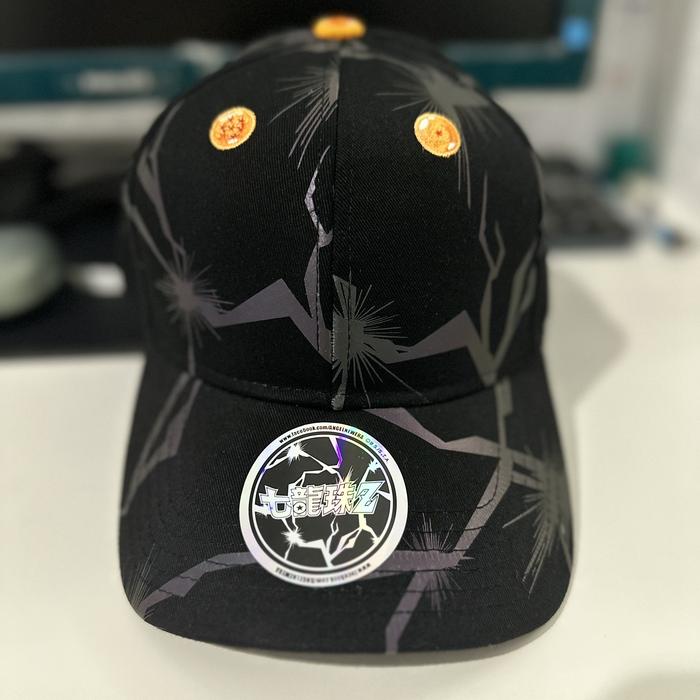 Topi Dragon Ball Fitted Hat Dragon Ball Z Shenron Curve Brim Cap