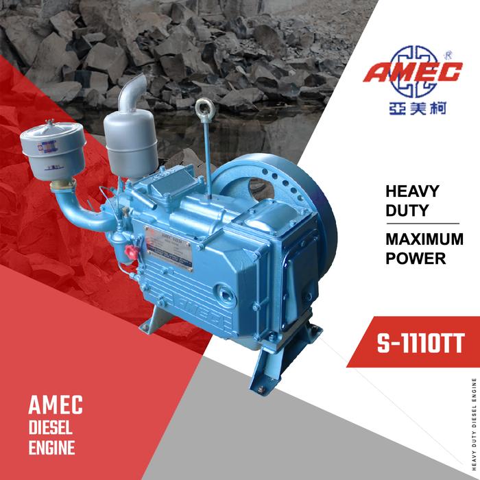 Gambar Diesel Engine AMEC S-1110 - Komplit Tangki dari CV Akor Machinery undefined 4 Tokopedia