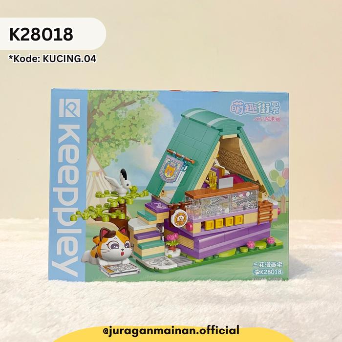 Gambar KEEPPLEY TOYS Kitty House Bricks (KUCING01-06) - KUCING01 dari JuraganMainanId undefined 5 Tokopedia