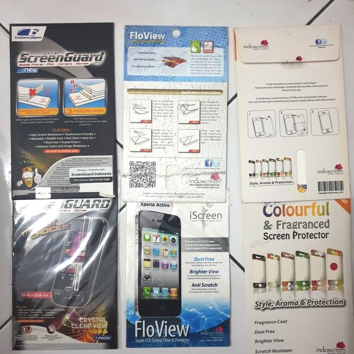 Jual Screen Protector Screen Guard No temper Glass Sony Xperia SP