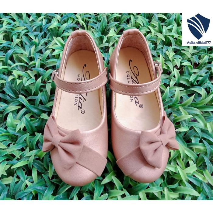 Gambar Aulia Sepatu Pesta Anak Perempuan Pita Slempang - mocca, 22 dari kathyaseller undefined Tokopedia