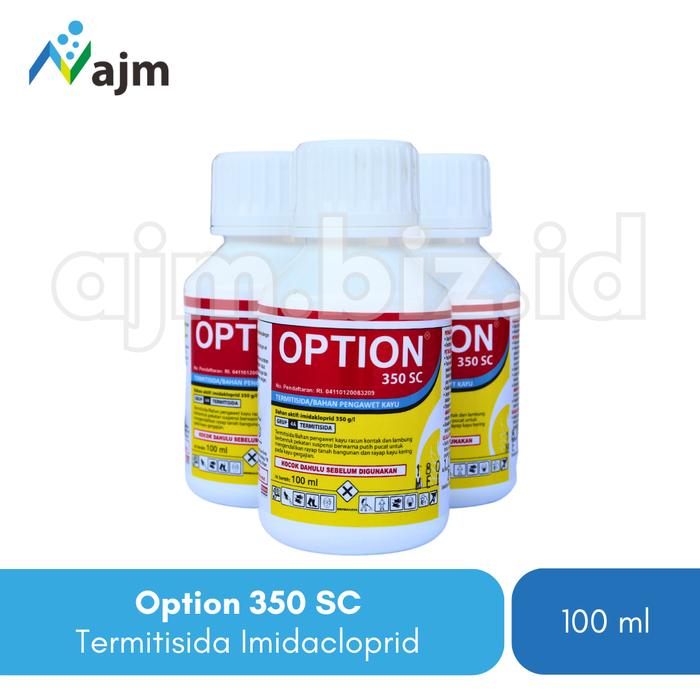 Gambar Anti Rayap | Option 350SC 100 - 500ml | Anti Rayap Kayu Tanah - 100ml dari PT ASA JAYA MANDIRI undefined Tokopedia