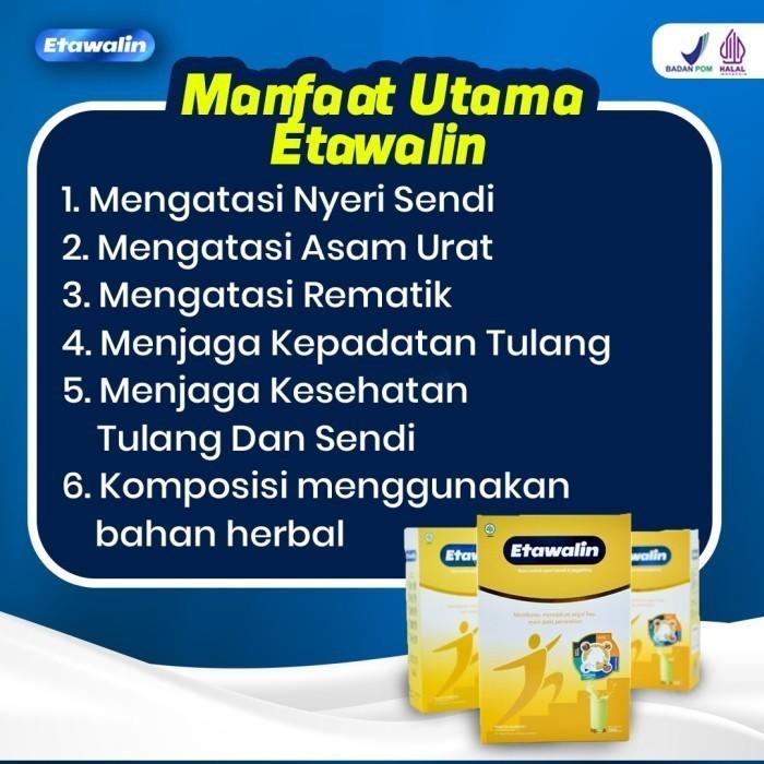 Gambar ETAWALIN Paket 10 Box Susu Etawa Atasi Masalah Tulang dan Persendian dari Nutriflakes.id undefined Tokopedia