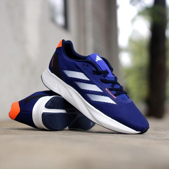 Gambar Sepatu Lari Olahraga Pria Adidas Original Duramo SL Hitam Silver - Navy, 41 dari INDOSNEAKERS2 undefined Tokopedia