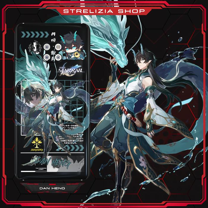 Gambar Phone Case DanHeng Imbibitor Lunae Honkai Star Rail (Iphone & Android) - Tipe 1, Hardcase 3D dari Strelizia Shop undefined Tokopedia