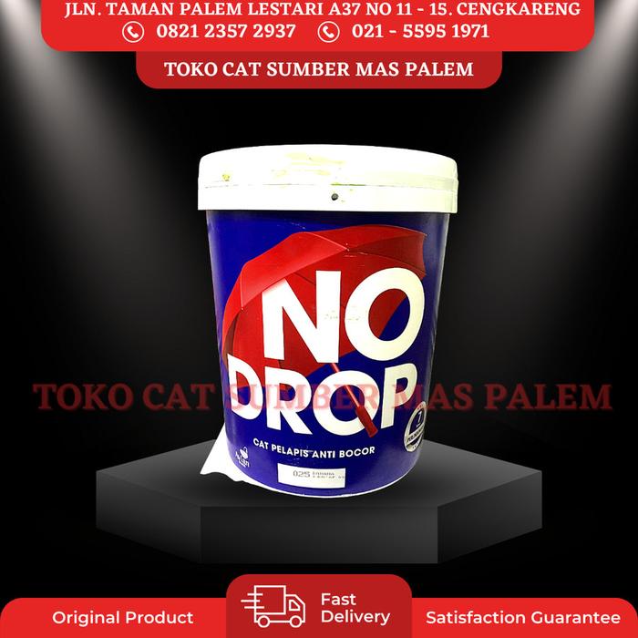 Gambar NO DROP GALON 20KG 20 KG WARNA CAT PELAPIS ANTI BOCOR NODROP AQUAPROOF - BIRU CERAH 022 dari Toko Cat Sumber Mas Palem undefined Tokopedia