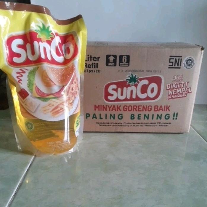Gambar Minyak Goreng Sunco 2Liter 1 dus - Minyak Sunco 2L 1 karton dari Toko Adek Lili undefined Tokopedia