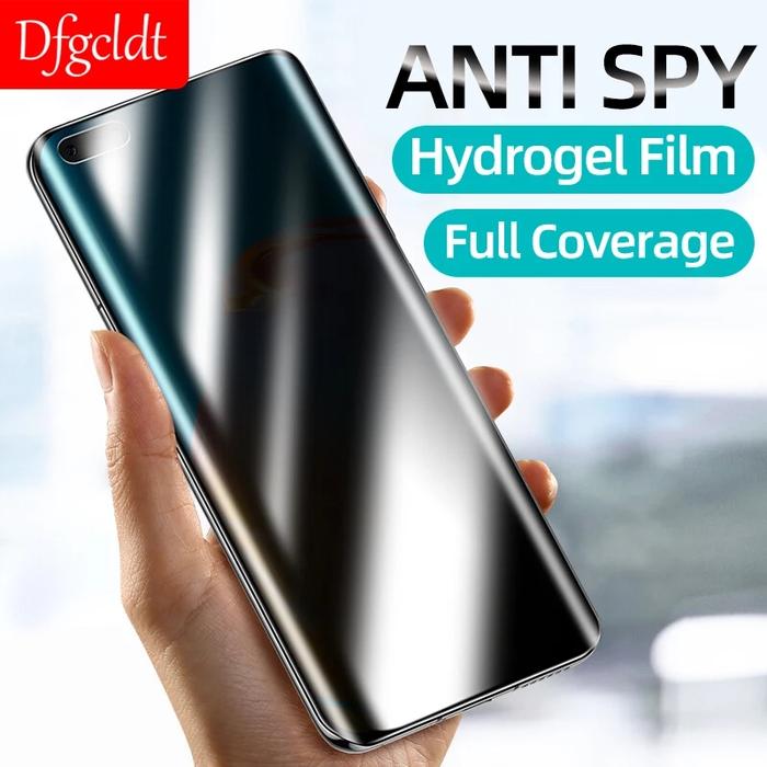 HYDROGEL HUAWEI P30 P30 LITE P30 PRO HYDROGEL ANTI SPY FULL COVER  DEPAN, HUAWEI P30
