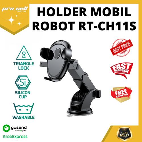 Gambar SALE ROBOT Car Holder  RT-CH11S 360 Rotable For Smartphone dari PROPASSACCESSORIES19 undefined Tokopedia