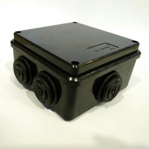 Gambar MASKO Junction Box Plastik Dorados Duradus Kotak Listrik Banyak Ukuran - Hitam, 83X83X45mm dari Zharakin undefined Tokopedia