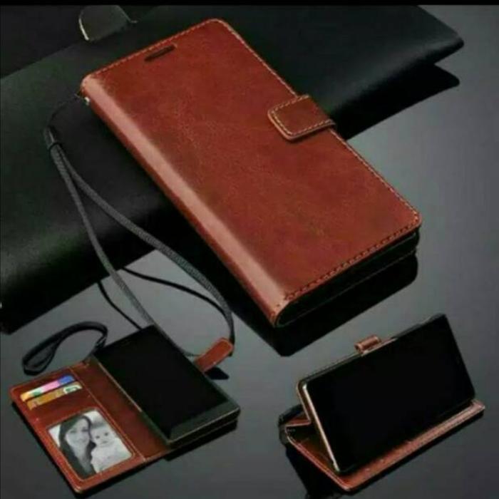 Gambar sarung dompet handphone kulit Xiaomi Redmi Note 5A Prime Leather case dari zone88acc undefined Tokopedia