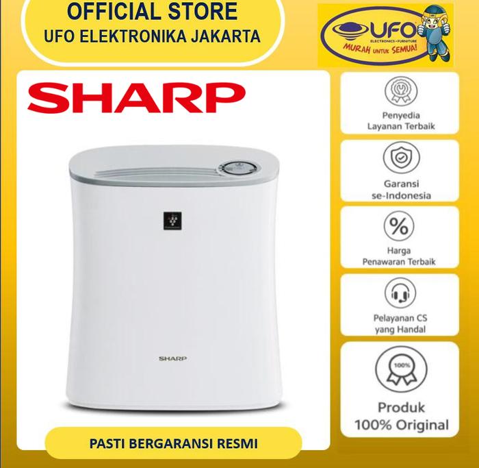 Gambar Sharp Air Purifier Ruangan FP-F30Y-H Body Putih Kepala Grey - Grey dari UFO ELEKTRONIKA JABODETABEK undefined Tokopedia