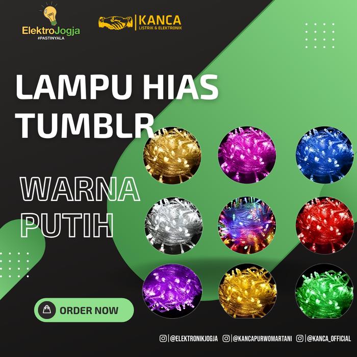 Gambar Lampu Natal LED / Twinkle Light / Lampu Tumblr - Putih dari ElektroJogja1 undefined Tokopedia