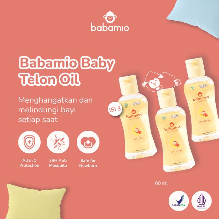 Gambar Babamio Telon Oil - Paket Hemat Minyak Telon Asli Indonesia - Beli 3 dari Babamio Official Store undefined Tokopedia