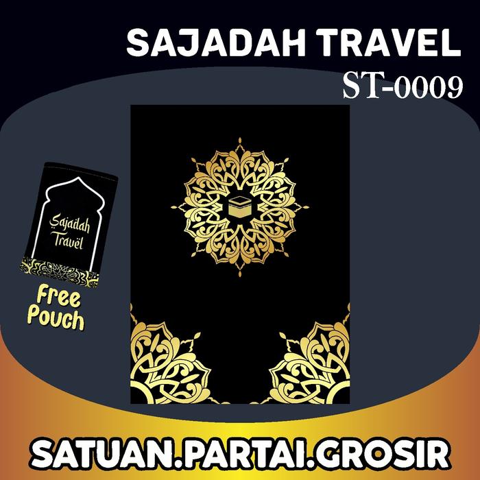 Gambar Sajadah Travel FREE Pouch Kode 0009-0012 / Hampers Sajadah Mini Muka - ST-0009 dari pancawarnaprinting undefined Tokopedia