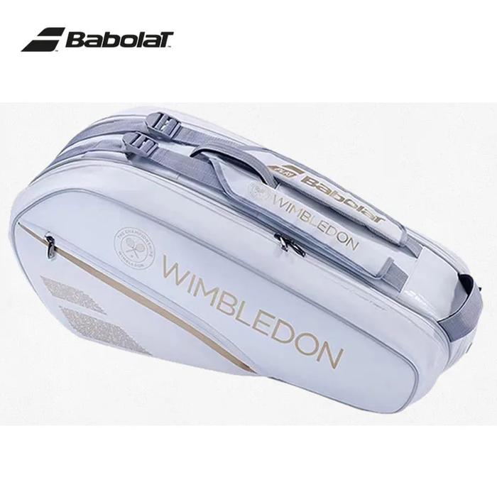 Gambar BABOLAT Tennis Bag 6R Pure Aero Wimbledon Series - Tas Raket Tenis - White A dari Sport N Go undefined Tokopedia